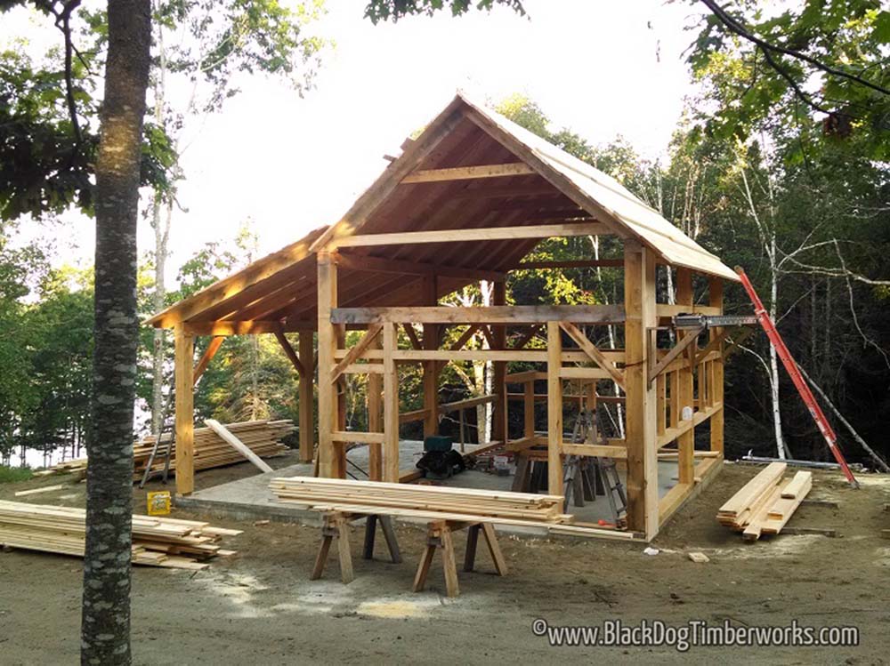 Timber Frame Barn Package for only $62,580 | Top Timber Homes