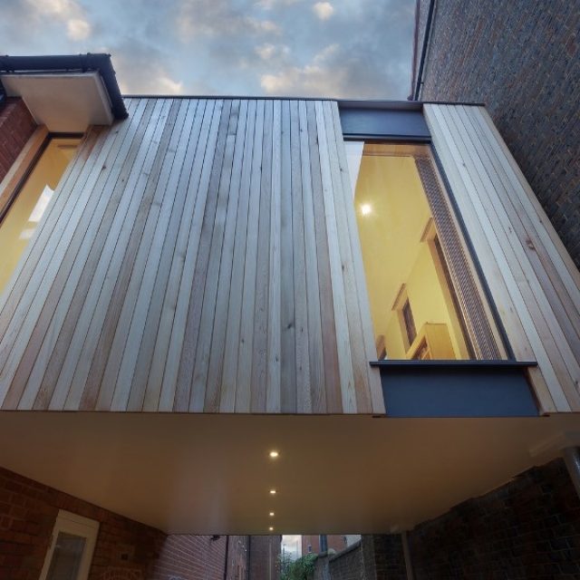 Award winning unique wooden house extension (5 HQ pictures)