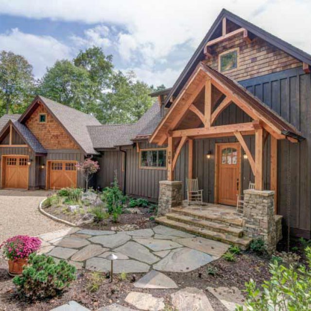 Beautiful Timber Frame Residence (18 HQ Pictures)
