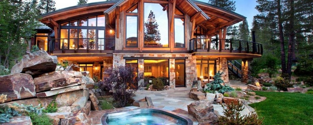 Exclusive Timber Frame Home (27 HQ Pictures)