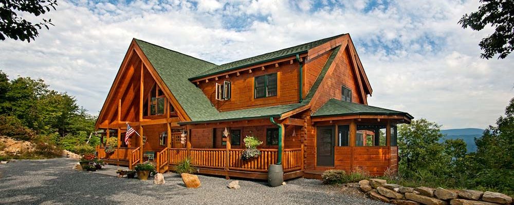 Classic Timber Frame Home w/ Beautiful Decoration