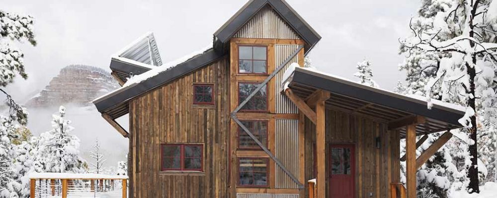 Smart Ecology Home w/ Timber Wood Siding (8 HQ Pictures)