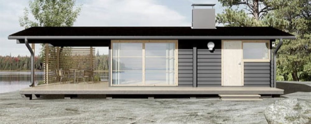 Build this modern cabin yourself for only 19K (4 HQ pictures)