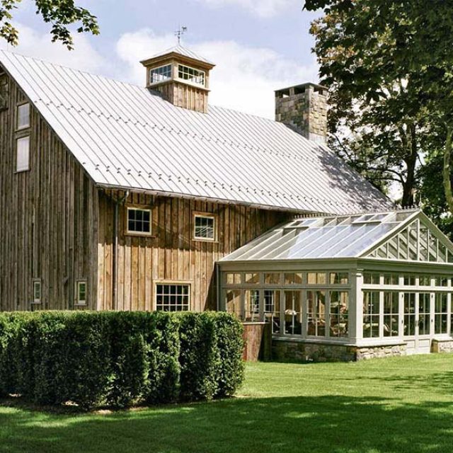Outstanding Refurbished Timber Barn With Sunroom (8 HQ Images)