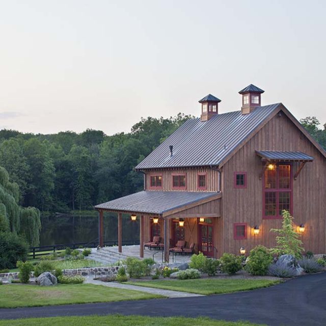Stunning Lakeside Timber Clubhouse (7 HQ Pictures)