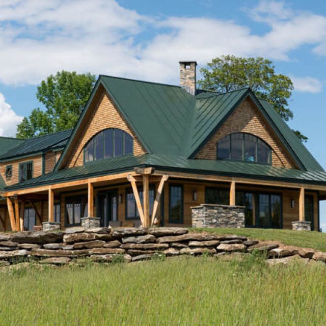 Award-Winning Timber Frame Vermont Farmhouse (12 HQ Pictures)