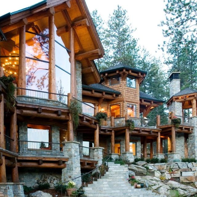 Picturesque view from amazing lodge (9 HQ pictures)