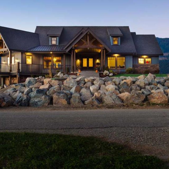 Custom Regular Timber Frame Home (18 HQ Pictures)