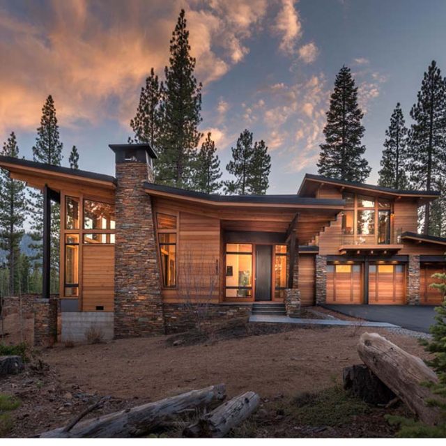Contemporary Vacation Timber Home for Large Family (14 HQ Pictures)