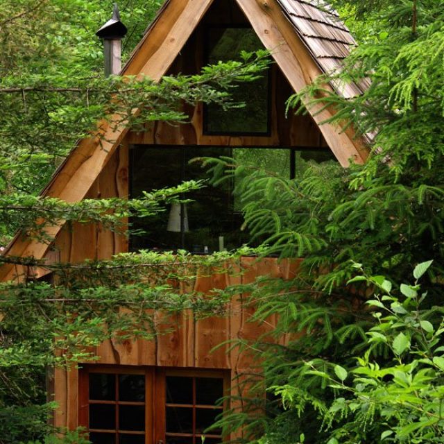 Japanese style cabin made from scratch for only 11K (16HQ pictures)